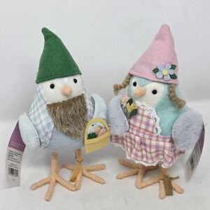NEW 2023 Target Featherly Friends Birds BLOOM & BUD Gnomes Easter Spring NWT